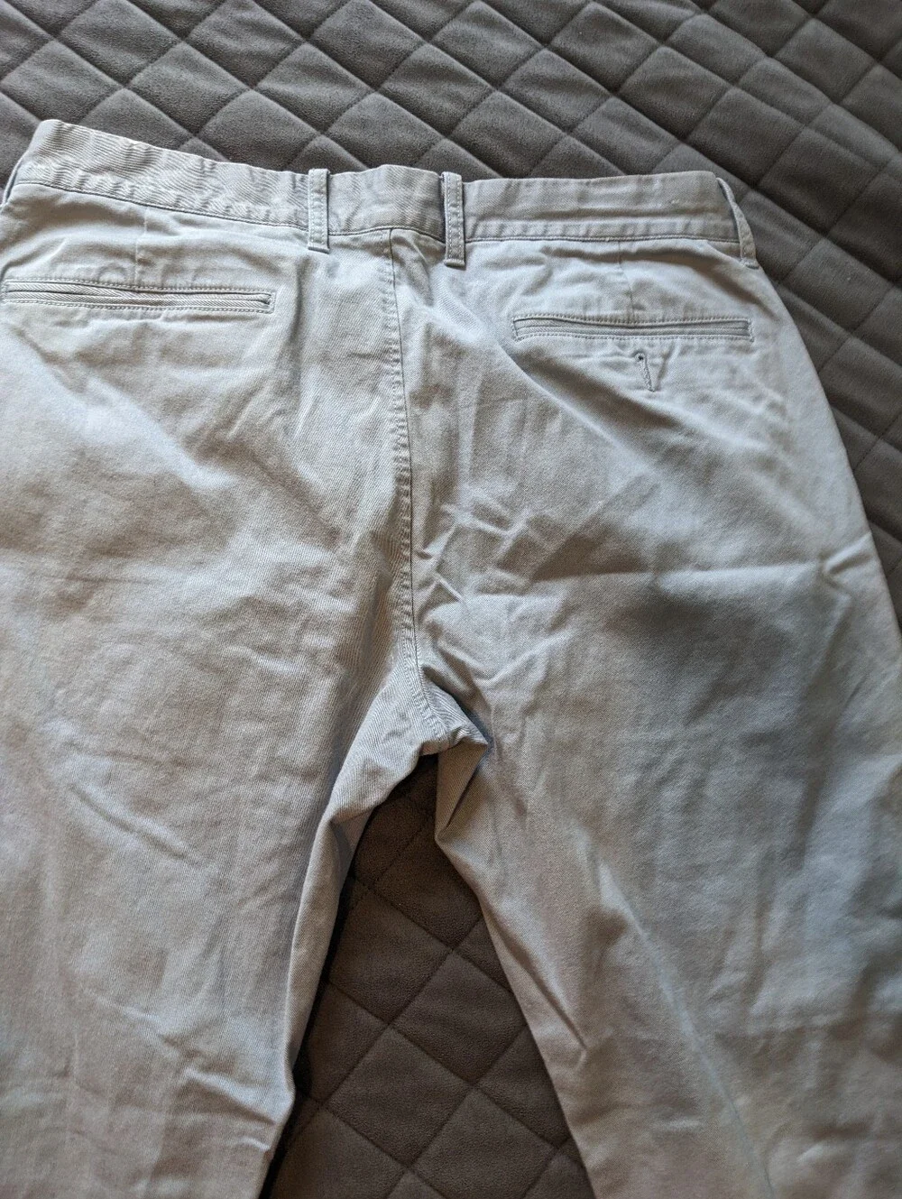 J. Crew Mercantile Flex Men's Cotton Light Blue Straight Leg Size W32 L32 Chinos
